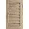 Ekena Millwork Timberthane Riverwood Vertical Faux Wood Non-Functional Gable Vent, Primed Tan, 36"W x 33"H GVURVE36X33DRWPR - alternate 1